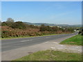 Road to Cornelly beside Kenfig National Nature Reserve