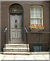 Doorway of house in Elder Street, Spitalfields, London