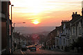 Sunset, Mount Pleasant Road, Hastings, East Sussex