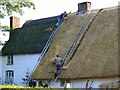 Thatching operations, Vernham Dean