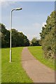 Path beside Crookedhays Copse, Marchwood