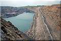 NS8537 : Broken Cross Muir opencast coal mine by Greg Morss