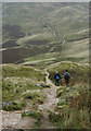 NY4015 : The footpath from Angle Tarn by Tom Richardson