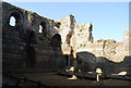 Inside Canterbury Castle