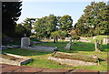 TR1557 : St Martin's church Cemetery by N Chadwick