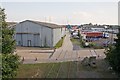 Warehouse and depot south of Totton Bypass