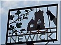 Village sign, Newick