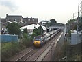 Passenger train in Grahamston Station, Falkirk