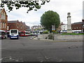 SP0198 : Walsall - main bus stands by Peter Whatley