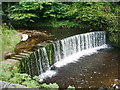 Weir on Luddenden Brook