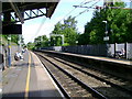 Lower level platform at Smethwick Galton Bridge station