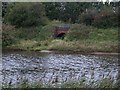 Railway overbridge near Astonfields Balancing Lakes