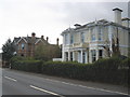 Victorian villas, main road, Starcross