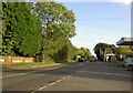 The road through Stoulton Village