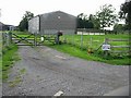 Entrance to Shearins Leas Farm