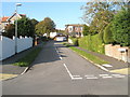 Looking up Down End Road