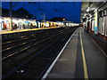 Colchester Station, platforms