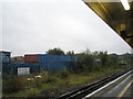 Container depot adjacent to Aldershot Railway Station