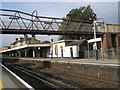 Looking across from Platform 2 to Platform 1 at Aldershot Station