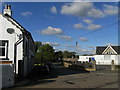 Crossroads in the centre of Auldhouse