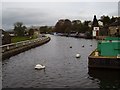 The top of the Bingley 5 rise locks