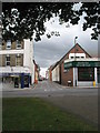 Looking from the Tourist Information Centre straight up Short Street