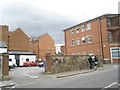 Entrance to car park between Grosvenor Road and  Nelson Street