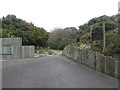 Boscombe: southern entrance to Shelley Park