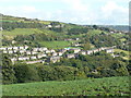 View of the Burnley Road area of Luddenden Foot