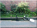 SP0889 : Bottom Gate of Lock 24, Birmingham and Fazeley Canal by Roger  D Kidd