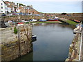 Entrance to Crail Harbour