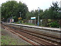 Sudbury Station, platform from nearby footpath