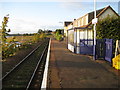 SX9886 : Exton railway station by Nigel Cox